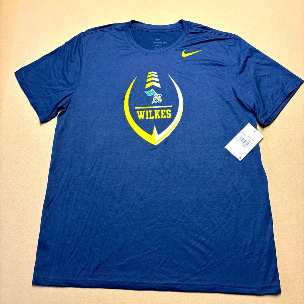 New Wilkes University T-Shirt Mens XL Nike Dri-fit Tee Shirt X-large NWT